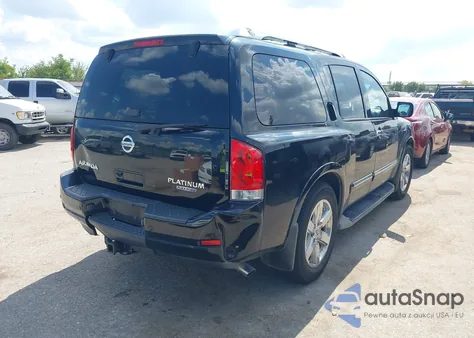 2012 Nissan Armada Platinum из США, поврежденный, VIN 5N1BA0NDXCN610864